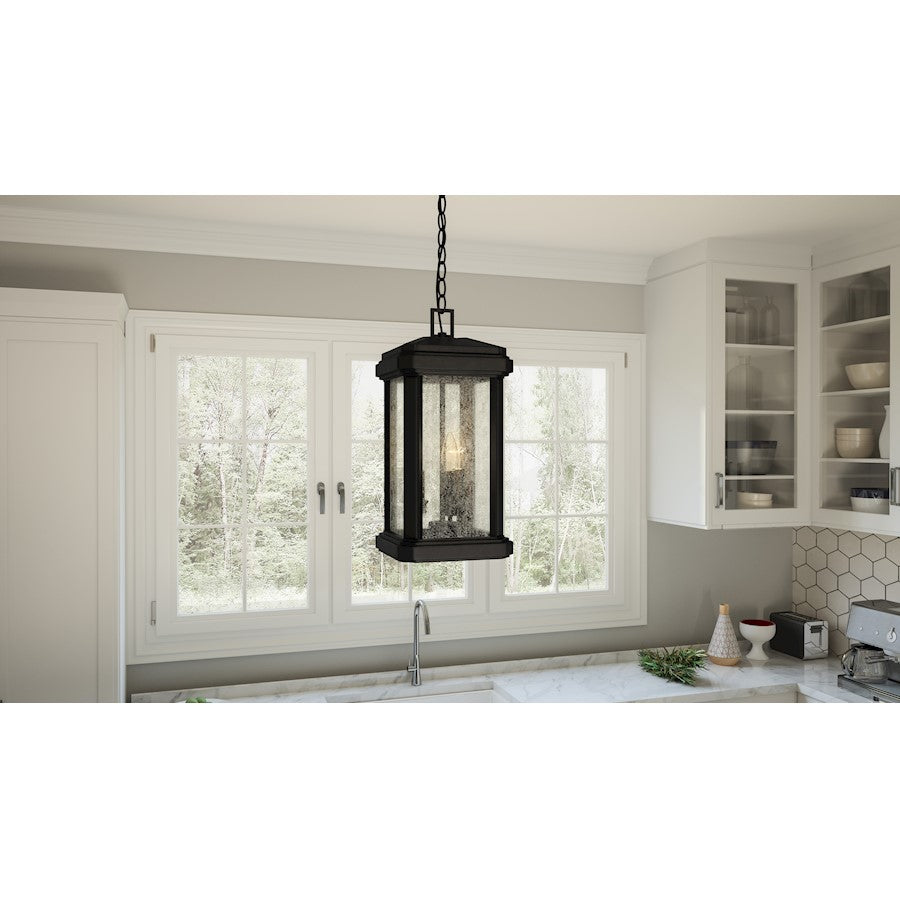 3 Light Mini Pendant, Mystic Black