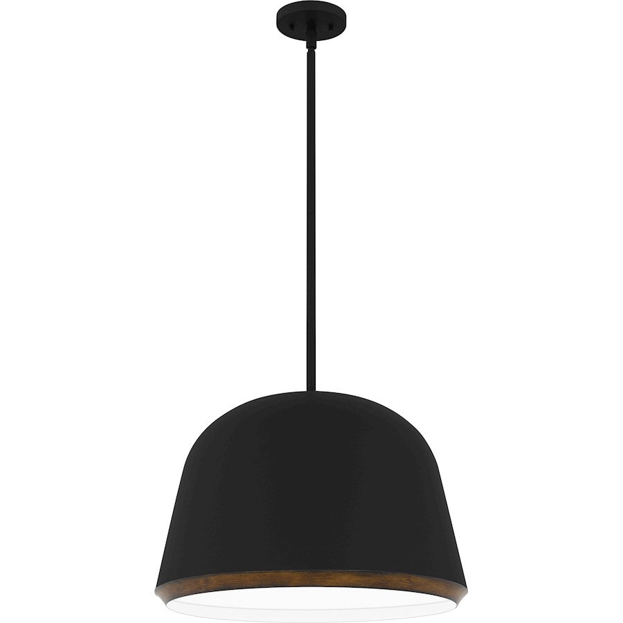 Quoizel Tamara 4 Light Pendant, Matte Black - TMR2820MBK