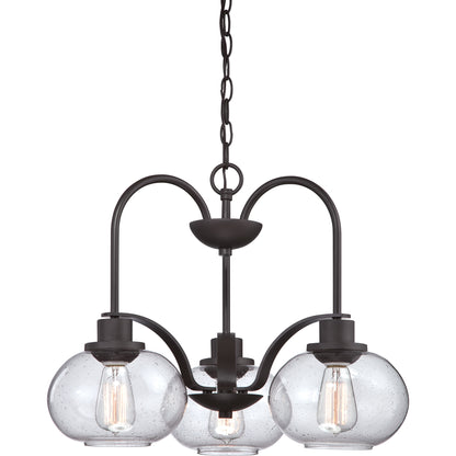 Quoizel Trilogy Chandelier, Old Bronze