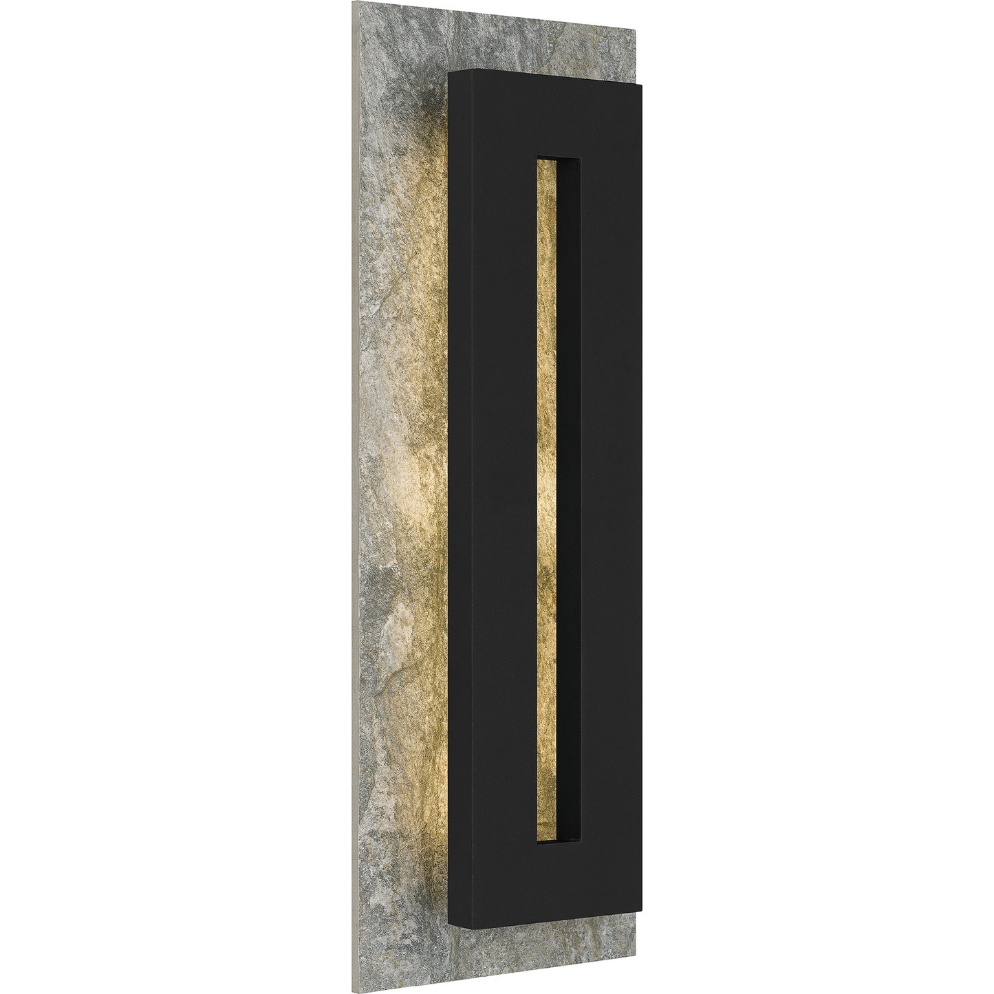 Quoizel Tate 18" Outdoor Wall Mount, Earth Black - TTE8308EK