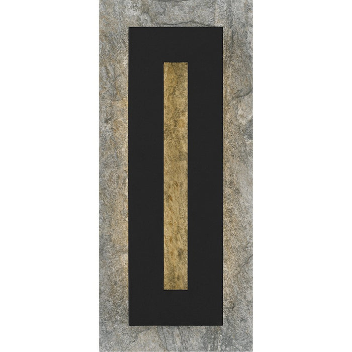Quoizel Tate Outdoor Wall Mount, Earth Black