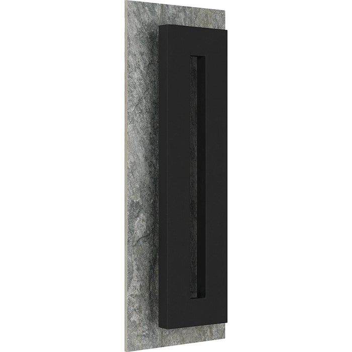 Quoizel Tate Outdoor Wall Mount, Earth Black