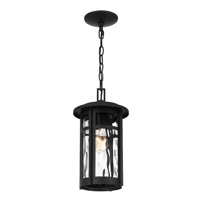 1 Light Mini Pendant, Matte Black