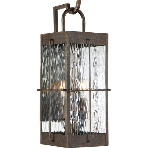 Quoizel Ward 2 Light Outdoor Lantern, Gilded Bronze - WAR8408GZ