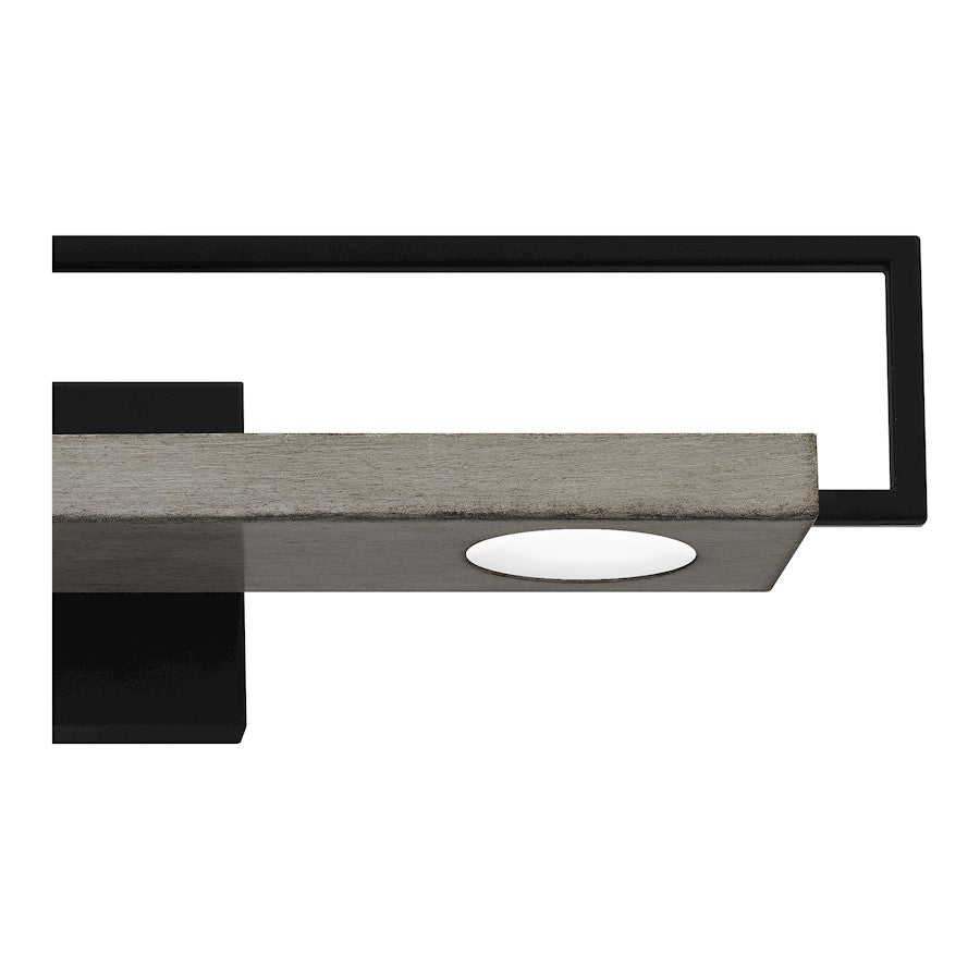 Bathroom Vanity Light, Matte Black