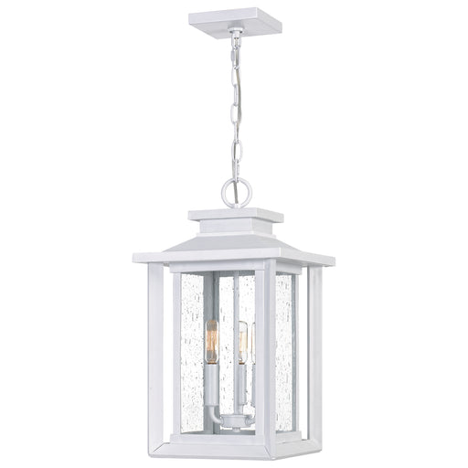 Quoizel Wakefield 3 Light Outdoor Hanging Lantern, White Lustre - WKF1911W