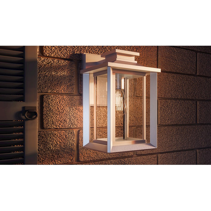 Quoizel Wakefield 1 Light Outdoor Wall Lantern, White Lustre