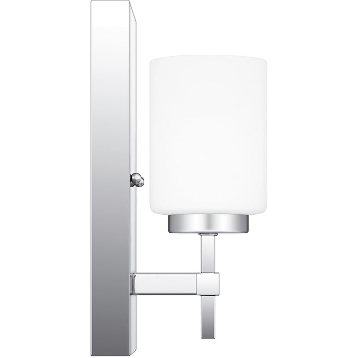 Quoizel Wilburn 1 Light Wall Sconce, Opal Etched