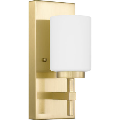 Quoizel Wilburn 1 Light Wall Sconce, Opal Etched