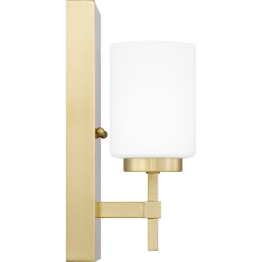 Quoizel Wilburn 1 Light Wall Sconce, Opal Etched