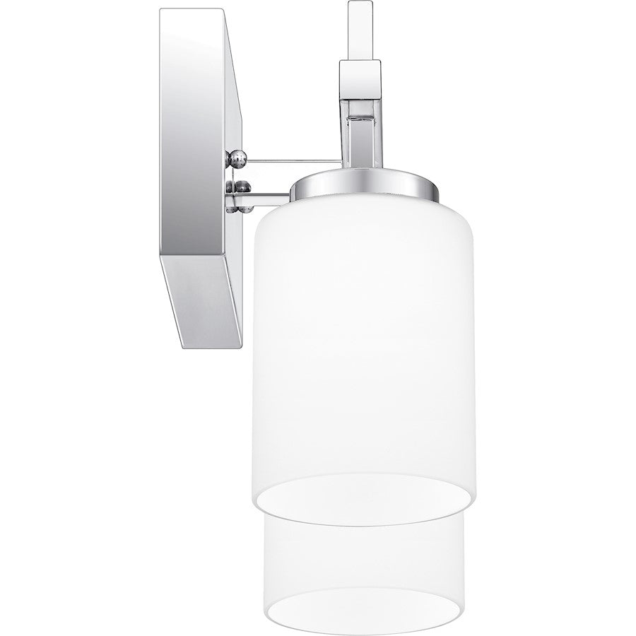 2 Light Bathroom Vanity Light, Opal Etched