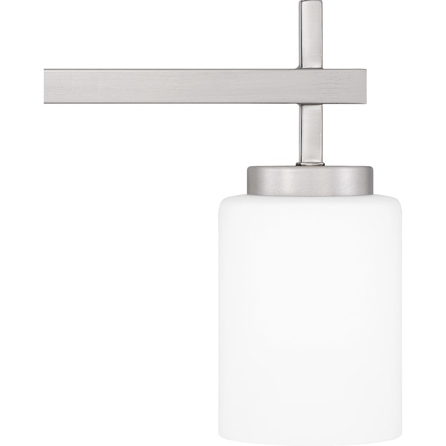 Quoizel Wilburn 4 Light Bath Light, Opal Etched