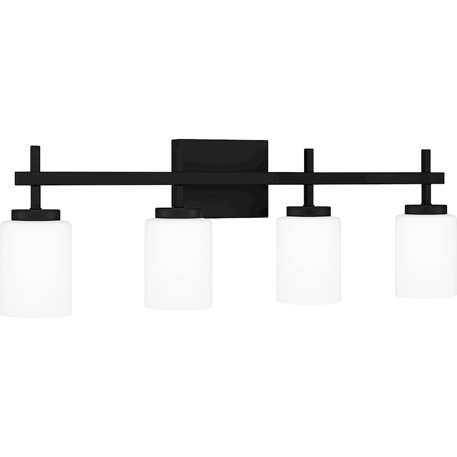 Quoizel Wilburn 4 Light Bath Light, Opal Etched