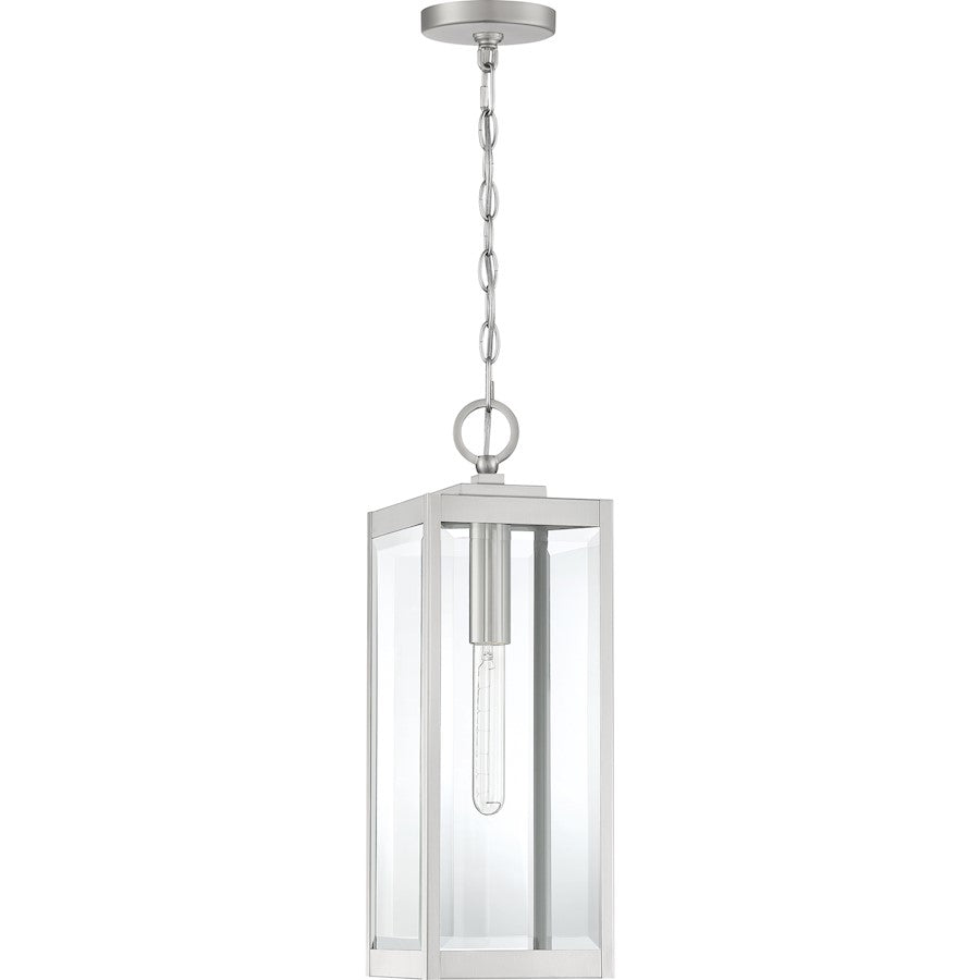 1 Light Mini Pendant, Clear Seeded