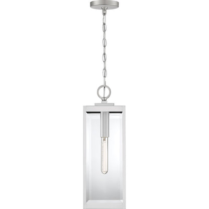 1 Light Mini Pendant, Clear Seeded