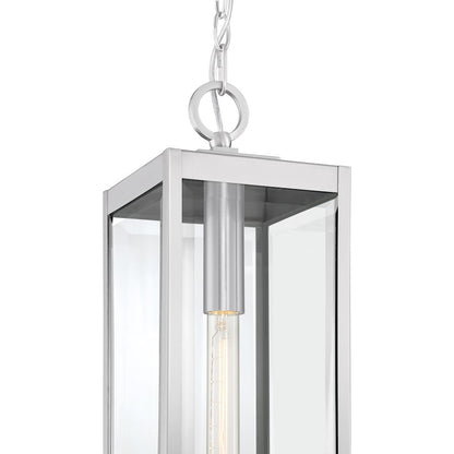 1 Light Mini Pendant, Clear Seeded