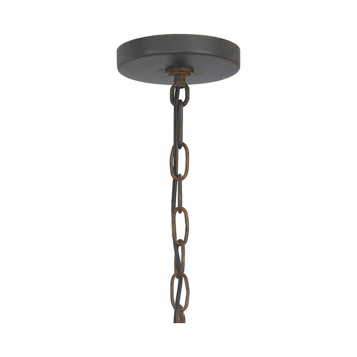 Quoizel Westover 1 Light Outdoor Hanging Lantern, Industrial Bronze