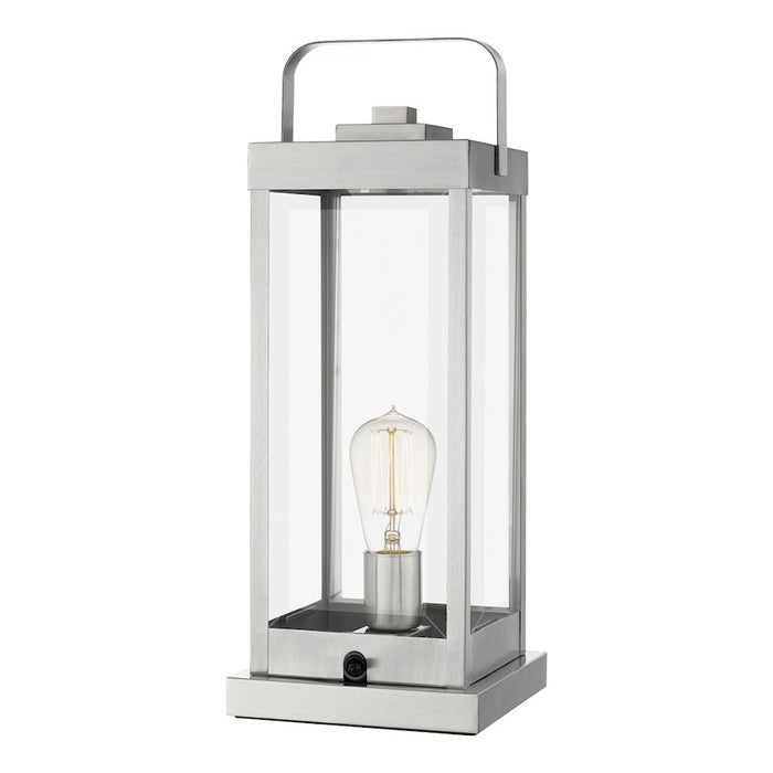 Quoizel Westover 1 Light Table Lamp, Clear Beveled