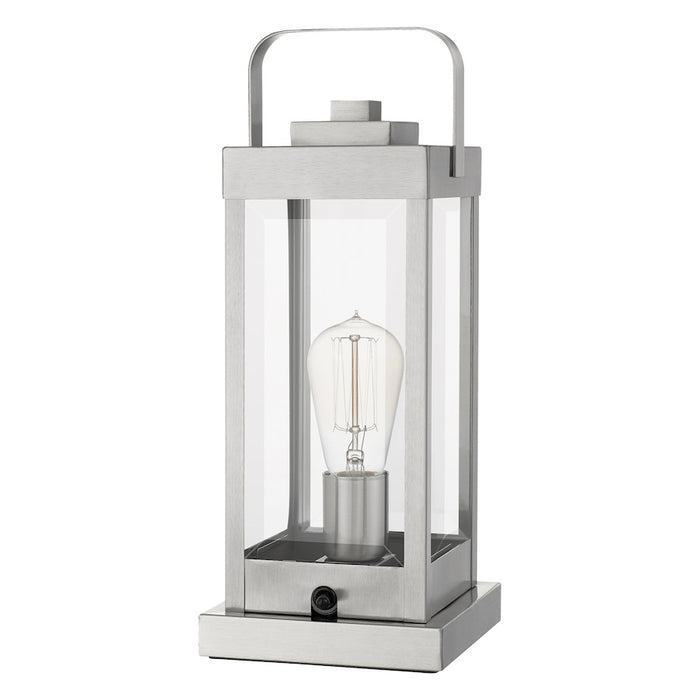 Quoizel Westover 1 Light Table Lamp, Clear Beveled