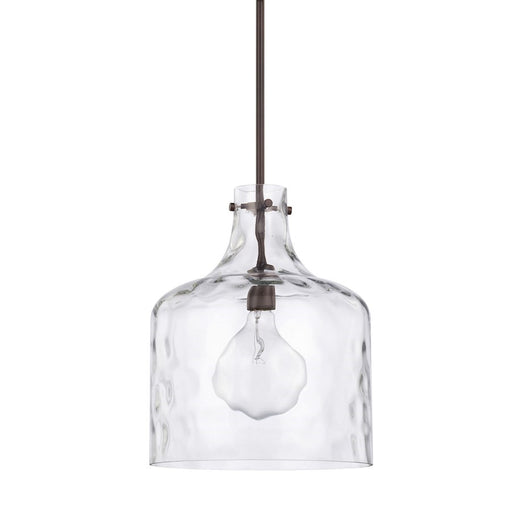 OPEN BOX ITEM: HomePlace by Capital Crawford 1 Light Pendant, BZ - 325717BZ