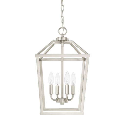 OPEN BOX ITEM: HomePlace by Capital Lighting 4-LT 13" Foyer, Nickel - 522741BN