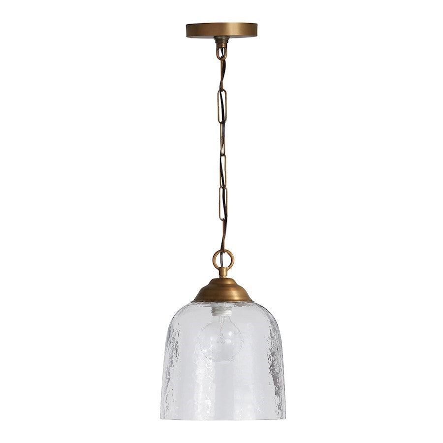 OPEN BOX ITEM: Austin Allen & Co. Newport 1-Light Pendant, Brass - 9D341A