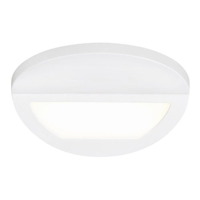 Sea Gull Lighting Traverse Aubrey Wall Wash-Rnd, White/Frosted - 14936RD-15
