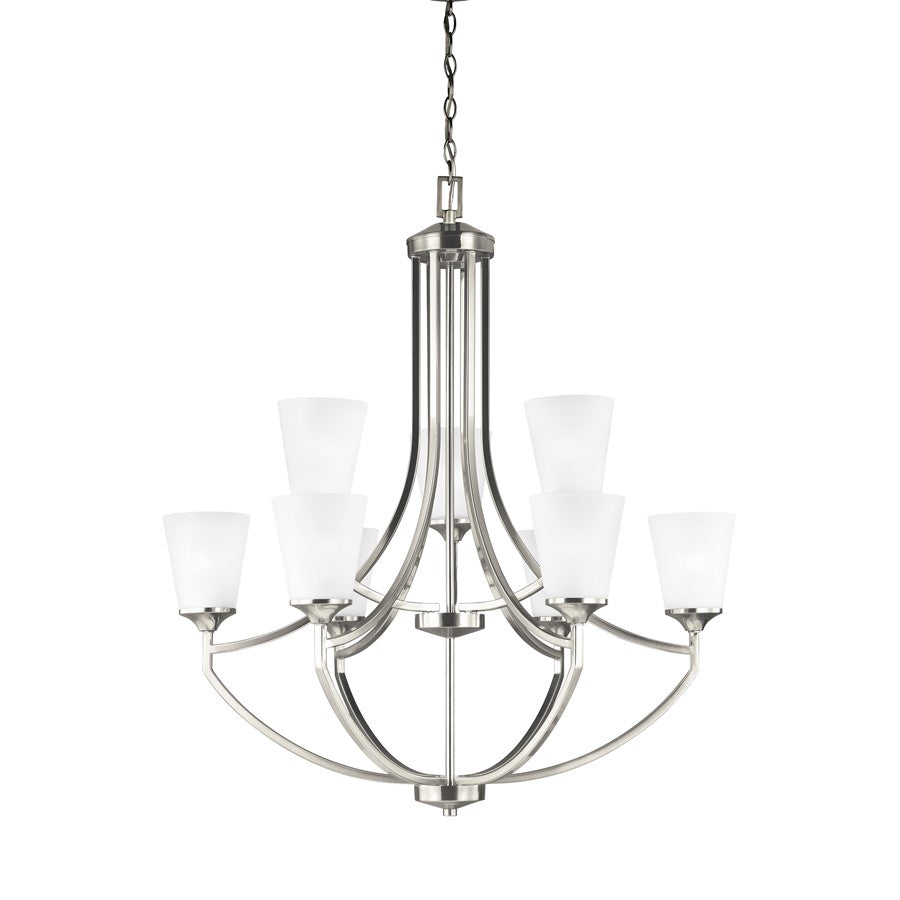 9 Light Chandelier, Sienna EN3