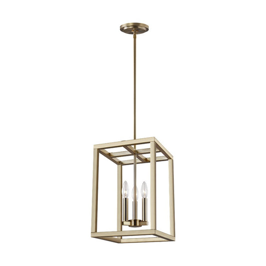 Sea Gull Lighting Moffet Street Small 3 Light Hall/Foyer, Bronze - 5134503-848