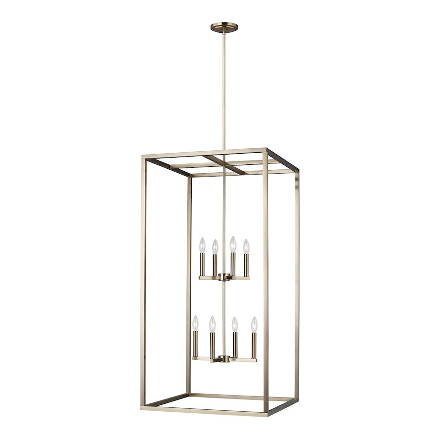 Sea Gull Moffet Street XL 8 Light Hall/Foyer, Satin Bronze - 5234508-848