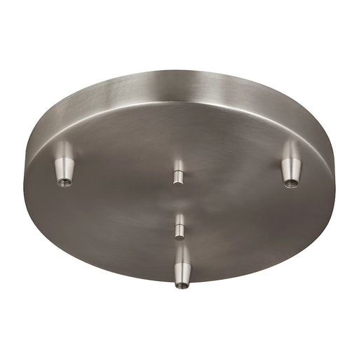 Sea Gull Lighting Towner 3 LT Cluster Canopy, Brushed Nickel - 7449403-962