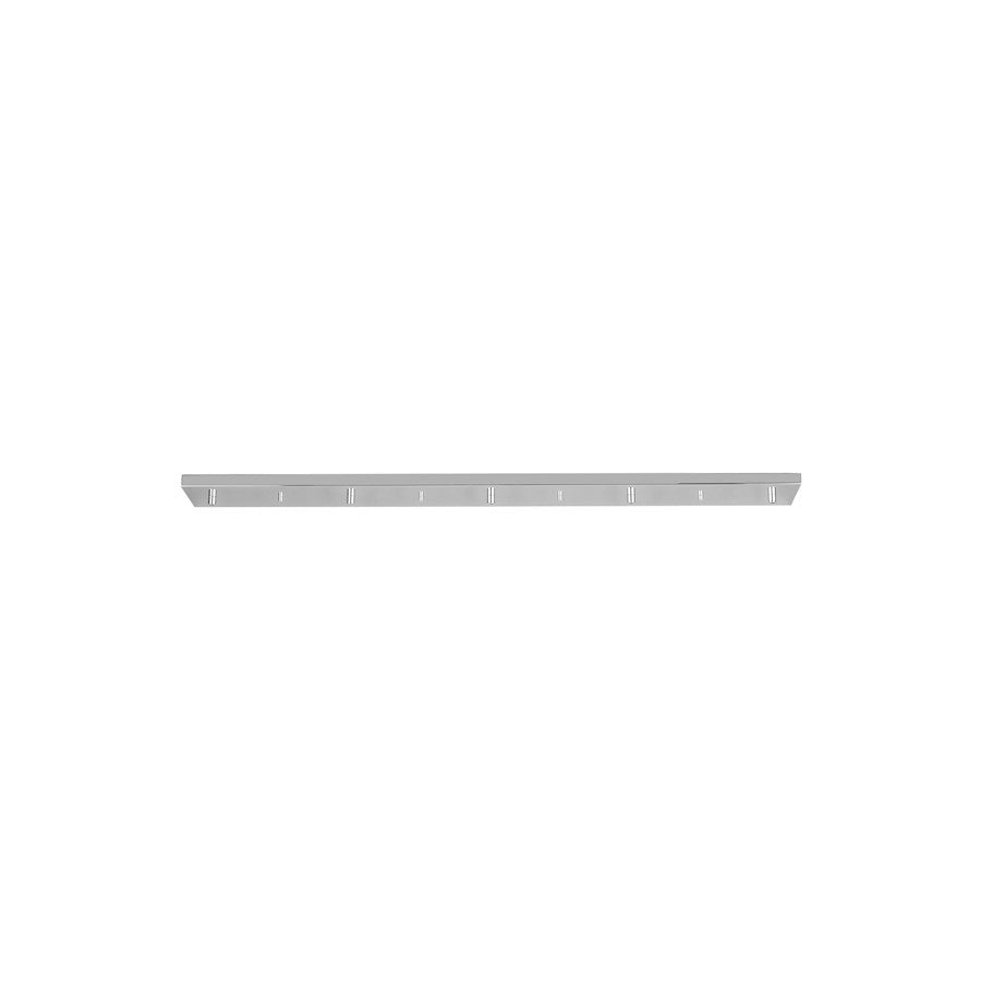 Sea Gull Lighting Multi-Port Canopy 5 Light Linear Canopy, Chrome - 7449605-05