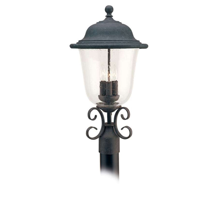 Generation Lighting Three-Light Trafalgar Outdoor Post Lantern