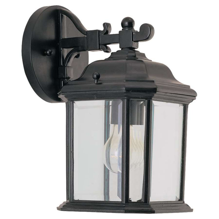 Generation Lighting Single-Light 029 Kent Outdoor Wall Lantern, Black