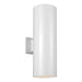 Sea Gull Lighting Cylinders Large LED Wall, White/Tempered - 8413997S-15