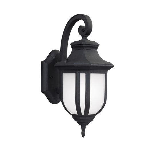 Generation Lighting Childress Medium 1 Lt Outdoor Wall Lantern, BK