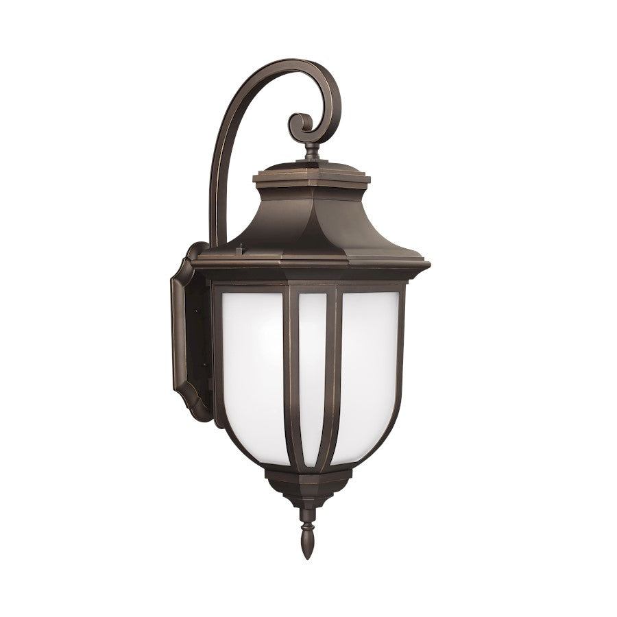 Generation Lighting Childress Medium 1 Lt Outdoor Wall Lantern, BK