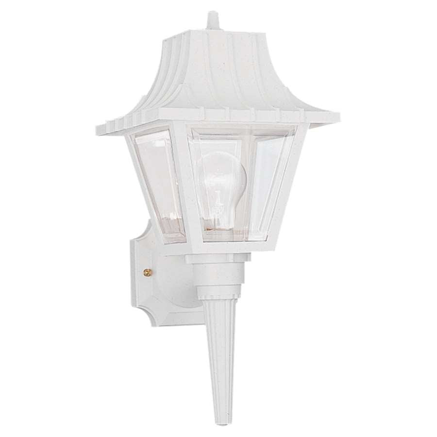 Generation Lighting Single-Light Wall Lantern, White