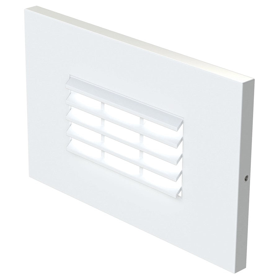 Sea Gull Lighting LED Step Lighting Louver LED Step Light-15, White - 93401S-15