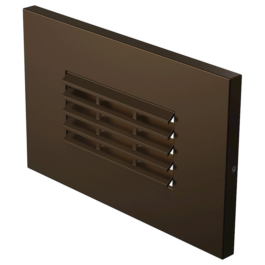 Sea Gull Lighting LED Louver LED Step Light-171, Bronze - 93401S-171