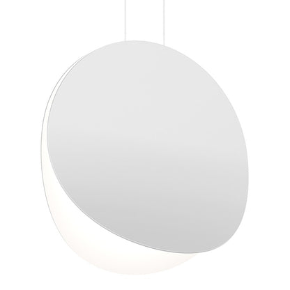 Sonneman Malibu Discs 18" LED Pendant, Satin White - 1768-03