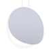 Sonneman Malibu Discs 18" LED Pendant, Dove Gray - 1768-18