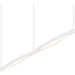 Sonneman Ola Double Linear LED Pendant, Satin White - 22QWCL02120PHA