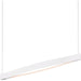 Sonneman Ola Single Linear LED Pendant, Satin White - 22QWRL01120PHA