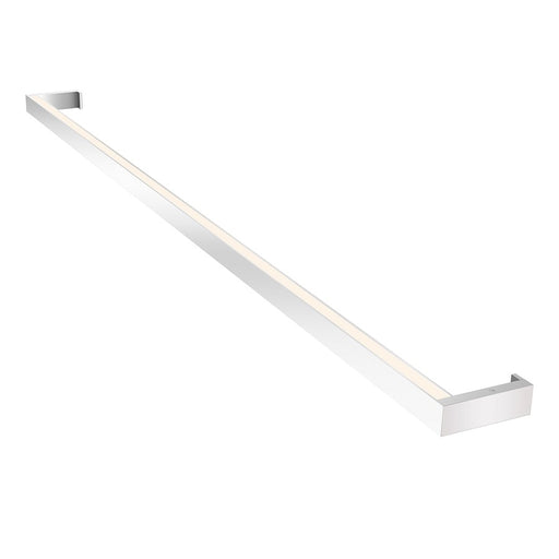 Sonneman Thin-Line 4' 1 Sided LED Wall Bar, 2700K, Satin Aluminum - 2810-16-4-27