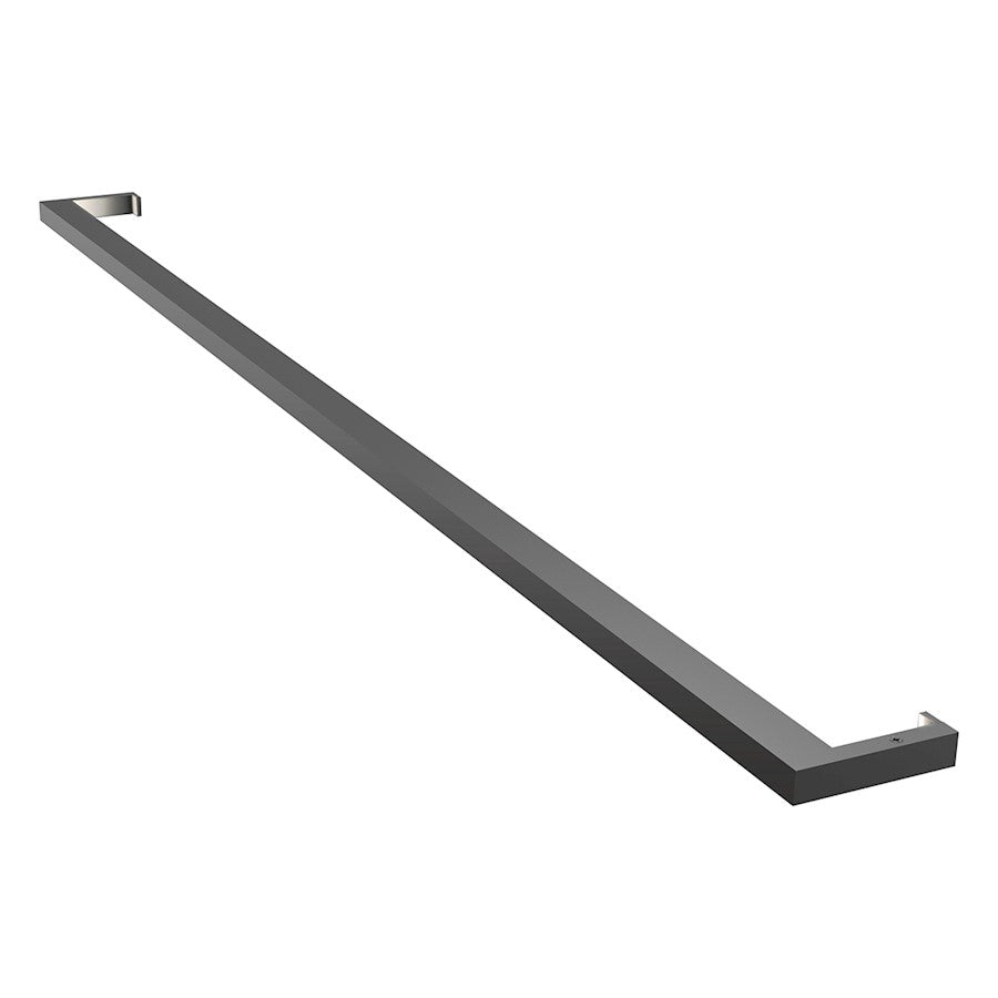 Sonneman Thin-Line 4' LED Indirect Wall Bar, 3500K, Satin Black - 2814-25-4-35