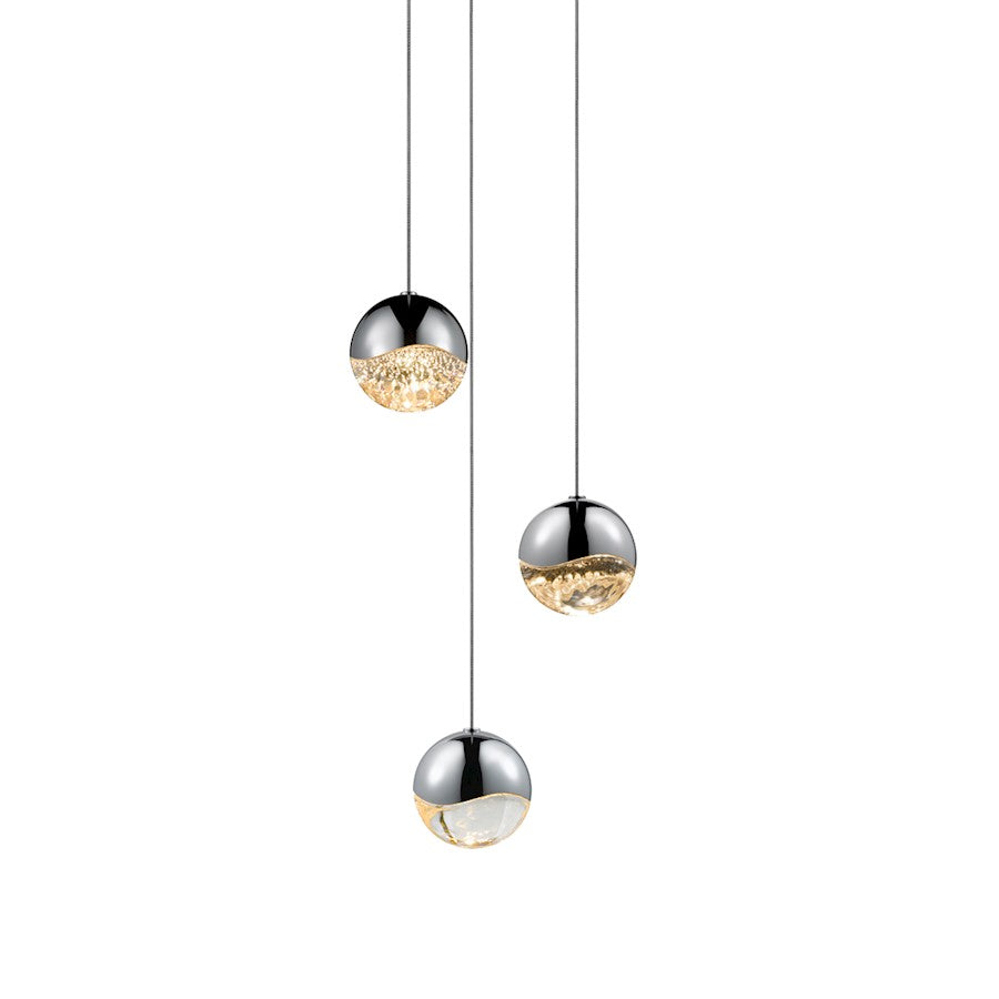 LED Pendant w/Round Canopy