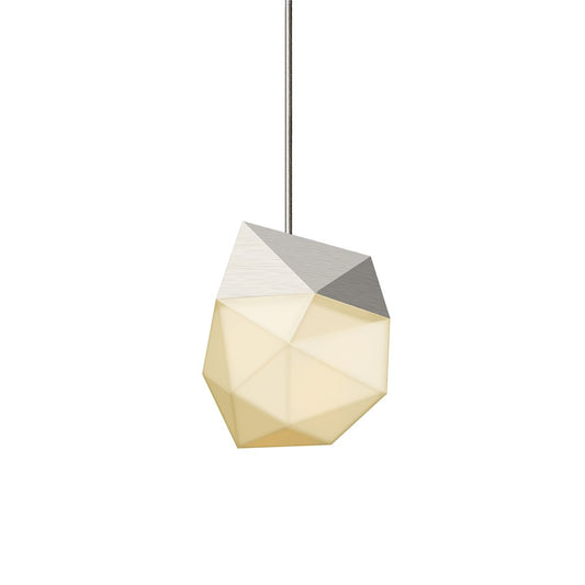 Sonneman Facets Small LED Pendant/White - 3001-13-SML