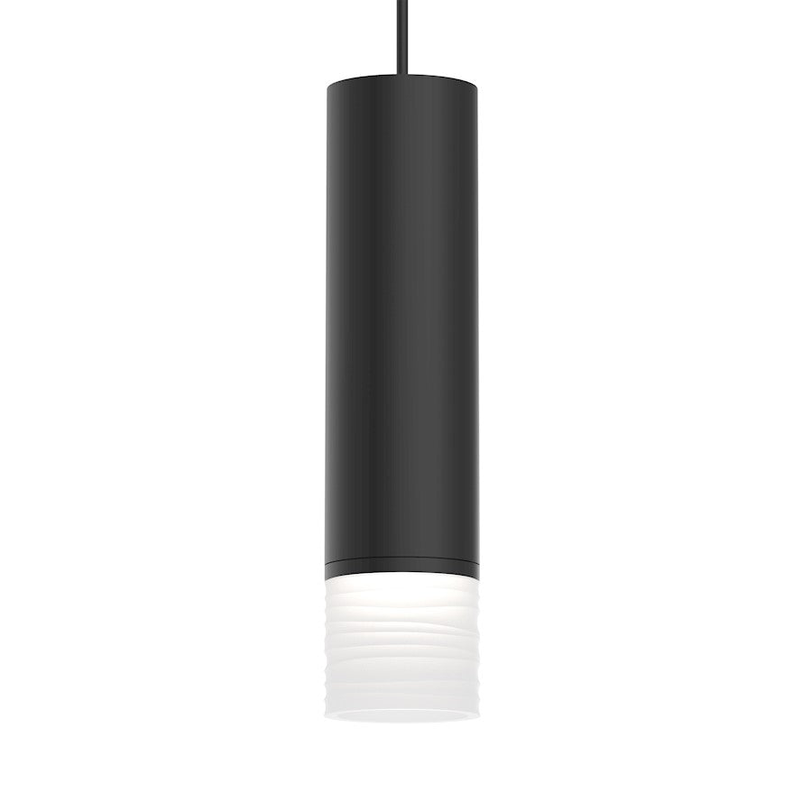 Sonneman ALC 3" Medium LED Pendant, Satin Black - 3058-25-FK25