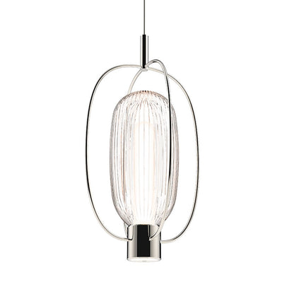 Sonneman Friso Aro LED Pendant, Polished Nickel - 3102-35